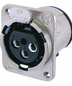 Neutrik C3 FDM3-V - Connettore XLR femmina da Pannello