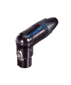 Neutrik C3 FR X BAG - Connettore XLR angolare, 5 livelli di inclinazione femmina, colore nero