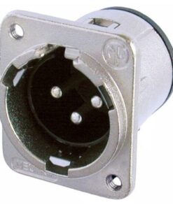 Neutrik C3 MD M3-V - Connettore XLR maschio da Pannello