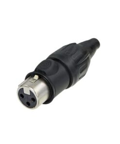 Neutrik NC3FX-TOP - Connettore per cavi femmina a 3 poli, TRUE OUTDOOR PROTECTED (TOP)