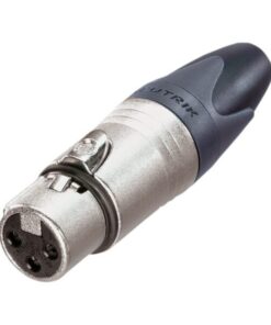 Neutrik NC3FXX - Boccola spina XLR a 3 poli femmina, nichelata