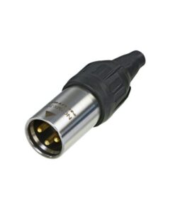 Neutrik NC3MX-TOP - Connettore per cavi maschio a 3 poli, TRUE OUTDOOR PROTECTED, contatti dorati
