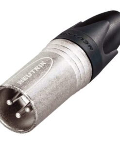 Neutrik NC3MXX - XLR Connector 3 Pin male, Nickel-Plated
