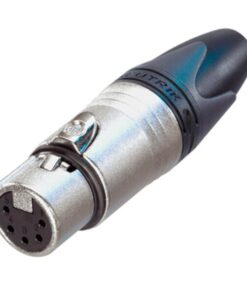 Neutrik NC5FXX - XLR Connector 5 Pin female, Nickel-Plated