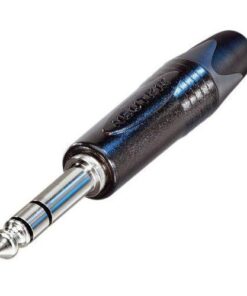 Neutrik NP3X-BAG - 6.3 mm Jack Plug 3 Pin Stereo male, black