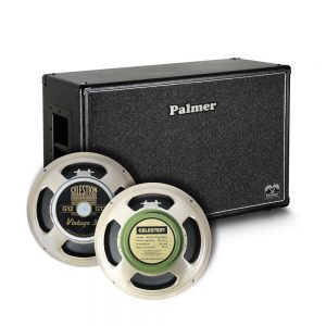 Palmer CAB 212 V30 GBK OB - Cassa per Chitarra 2 x 12" con Celestion Vintage 30 e Greenback 8/16 Ohm Open Back