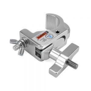 RIGGATEC 400200961 - Smart Hook Slim Clamp Mini - Silver up to 75 kg (32-35mm)