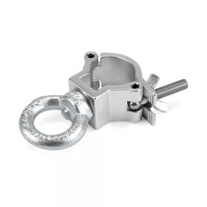 RIGGATEC 400200965 - Halfcoupler Small Silver with Eyelet max. 75kg (32 - 35 mm)