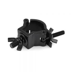RIGGATEC 400200970 - Half Coupler piccolo colore nero fino a 75 kg (32-35 mm) in acciaio inox