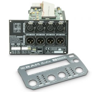 Ram Audio DSP 44 S - Modulo DSP per finali di potenza a 4 canali in serie S