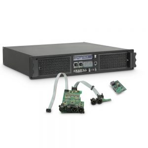 Ram Audio W 12000 DSP AES - Finale di potenza PA 2 x 5900 W 2 Ohm incl. modulo DSP con ingresso digitale AES/EBU