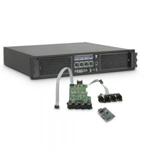 Ram Audio W 12044 DSP AES - Finale di potenza PA 4 x 2950 W 4 Ohm incl. modulo DSP con ingresso digitale AES/EBU