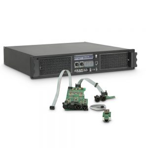 Ram Audio W 6000 DSP E - Finale di potenza PA 2 x 3025 W 2 Ohm incl. modulo DSP + Ethernet