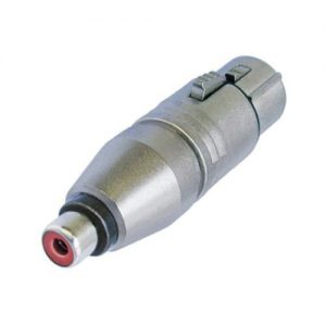 Neutrik 2FPMF - XLR Adapter Cable Socket 3 Pin – Phono (RCA) Socket, female