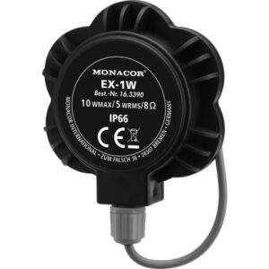 MONACOR EX-1W AUDIO-EXCITER/RESONATOR, 5 W, 8 OHM