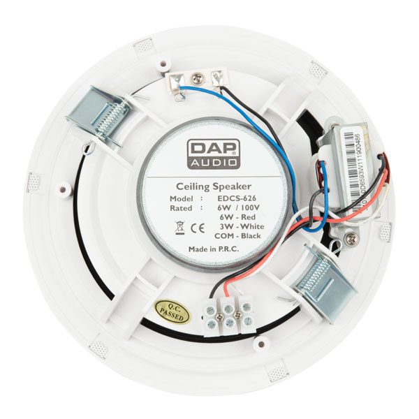 EDCS-626 Altoparlante 6" da soffitto bianco