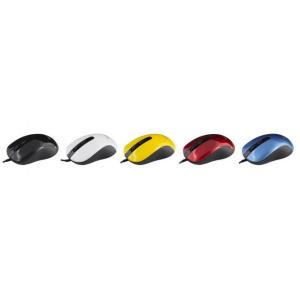 Mouse Ottico 3D USB 1000dpi M-901 Giallo