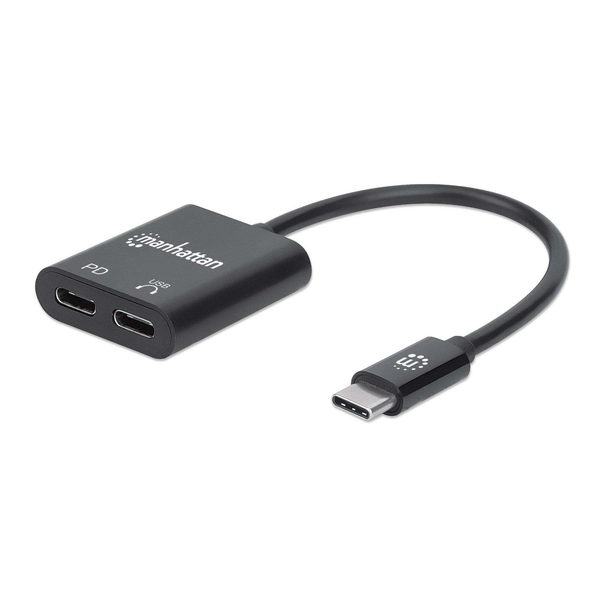 Adattatore Audio USB-C™ Maschio 2x USB-C™ Femmina