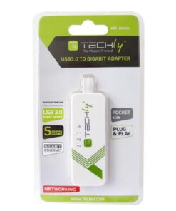 Adattatore Convertitore USB 3.0 Ethernet Gigabit RJ45 Lan