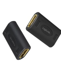 Adattatore DisplayPort DP F a DP F UHD 8K@60Hz Nero