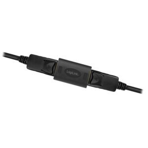 Adattatore DisplayPort DP F a DP F UHD 8K@60Hz Nero