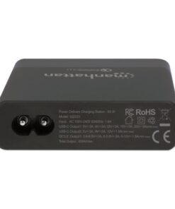 Alimentatore Quick Charge 3.0 3A 2xUSB-C™ 1xUSB-A 65W Nero