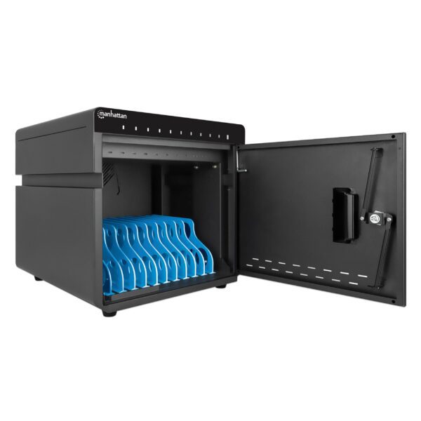 Armadietto Stazione di Ricarica USB-C™ per 10 Notebook/Tablet/Smartphone Nero