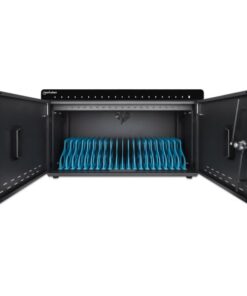 Armadietto Stazione di Ricarica USB-C™ per 20 Notebook/Tablet/Smartphone Nero