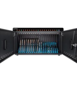 Armadietto Stazione di Ricarica USB-C™ per 20 Notebook/Tablet/Smartphone Nero