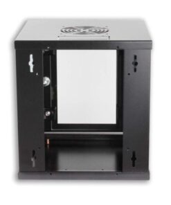 Armadio Rack 10'' a muro 6 unità Nero