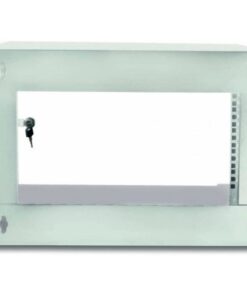 Armadio Rack 19'' a Muro 9U prof. 450 Grigio Assemblato
