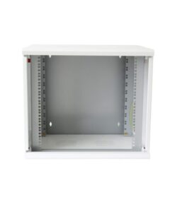 Armadio Rack 19'' a muro 13 unità sezione unica prof. 600mm Bianco