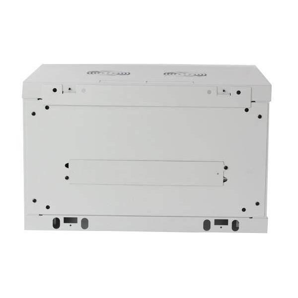 Armadio Rack 19'' a muro 15 unità sezione unica prof. 450mm Grigio