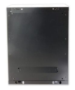 Armadio Rack 19'' a muro 15 unità sezione unica prof. 600mm Nero