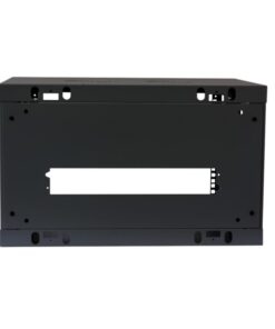 Armadio Rack 19'' a muro 6 unità sezione unica prof. 600mm Nero