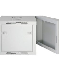 Armadio Rack 19'' a muro 9 unità due sezioni Grigio