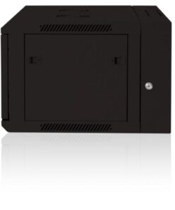 Armadio Rack 19'' a muro 9 unità due sezioni Nero