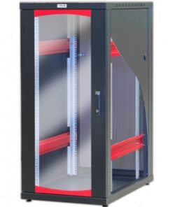 Armadio Server Rack 19'' 600x1000 20 Unita' Nero Grigliato serie IdealNET