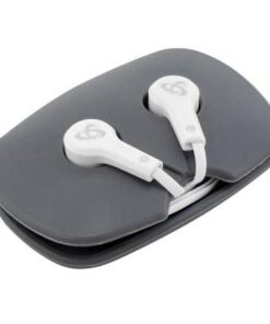 Auricolari Audio Stereo 3.5'' In-Ear con Microfono e Telecomando Bianco