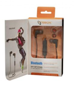 Auricolari Bluetooth Audio Stereo con Microfono Nero EPBT219BK