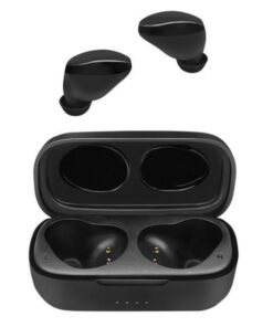 Auricolari Bluetooth v5.0 IPX5 con Custodia di Ricarica Nero