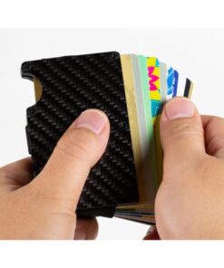 Blocco RFID Porta Carte di Credito in Carbonio, 4847