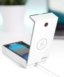 Box Disinfettante UV Anti Virus Sterilizzatore Portatile Ricarica QI