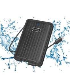 Box Esterno 2,5'' SATA USB3.1 Gen 2 USB-C™ Impermeabile Nero