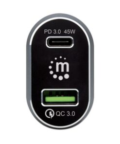 Caricabatteria da Auto con Alimentazione a 2 porte - 63 W