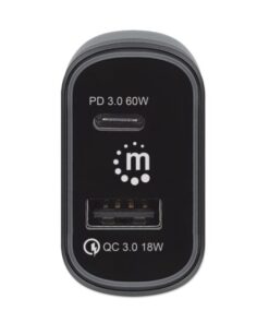 Caricabatteria da Auto con Alimentazione a 2 porte - 78 W