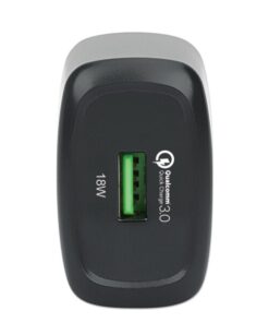Caricatore USB da Muro QC3.0 18W Quick Charge™ Nero
