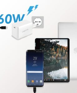 Caricatore da Muro USB-C™ Tecnologia GaN 60W Bianco