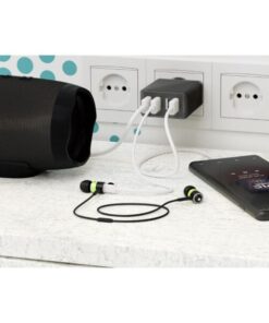 Caricatore da Muro USB a 4 vie 30W Nero