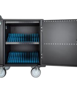 Carrello Stazione di Ricarica USB-C™ per 32 Notebook/Tablet/Smartphone Nero